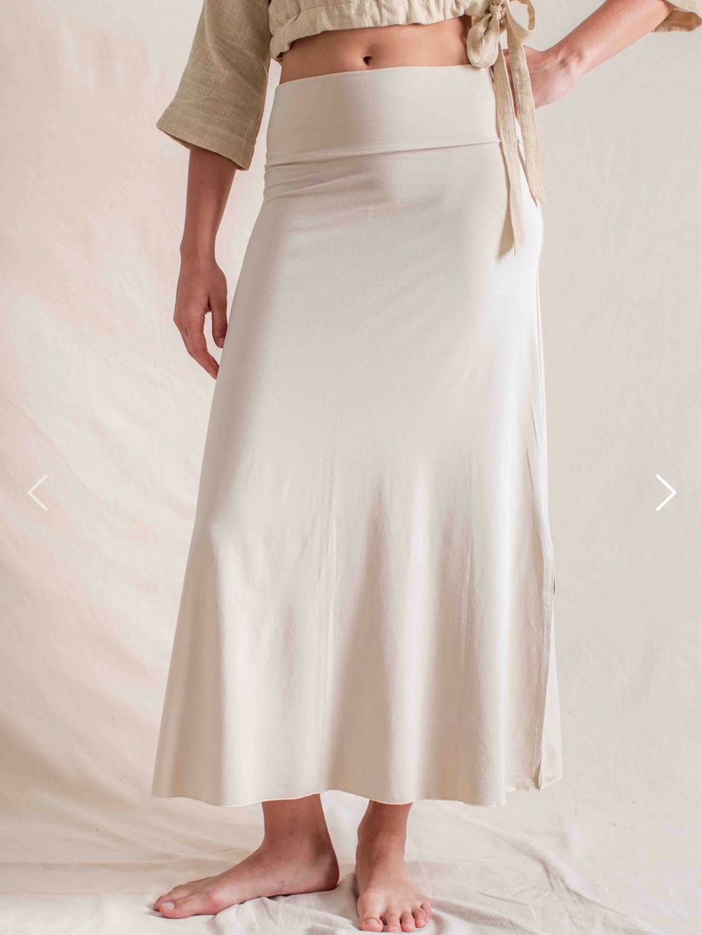 Indigo Luna- Agni Skirt Pearl NWT